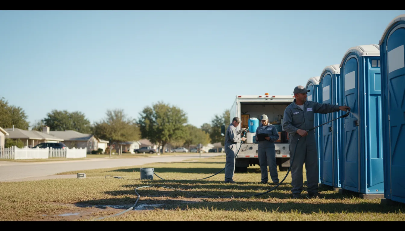 Long-Term Portable Toilet Rental in Pittsburg, KS near me